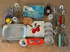 Vintage & Modern Miscellaneous Household & Kitchen Junk Drawer Lot