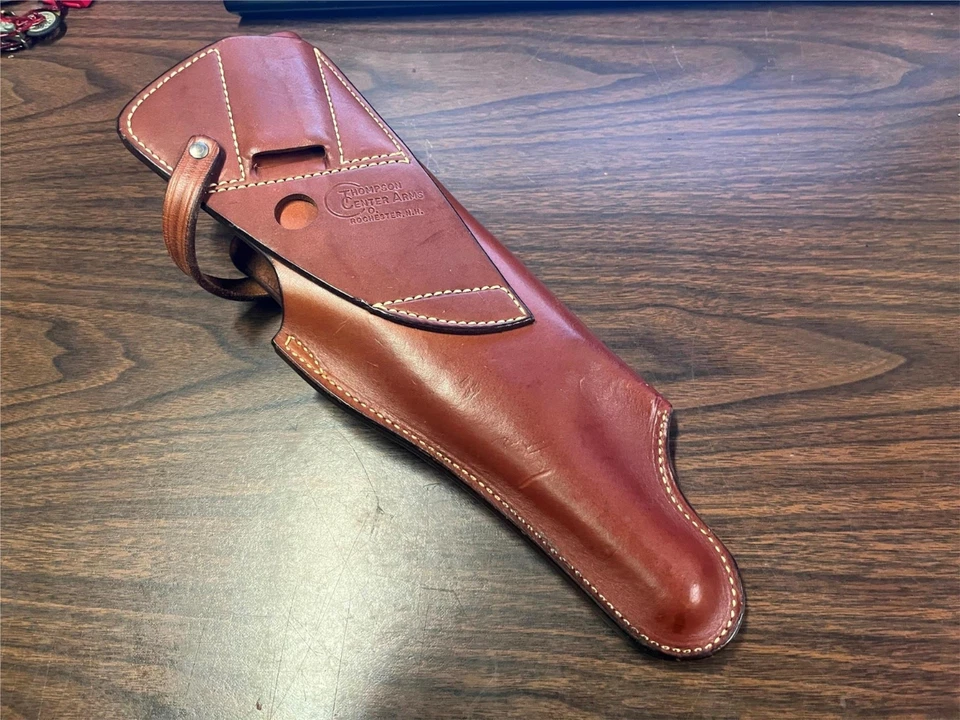 Thompson Center Arms Rochester N.H. Brown Leather Holster For Contender? - Image 2 of 4