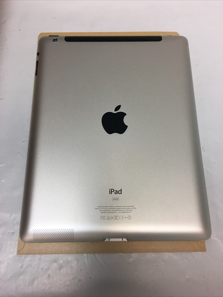 Apple iPad 3rd Gen. 64GB, Wi-Fi + Cellular (Verizon), 9.7in Apple iPad 3rd Gen. 64GB, Wi-Fi + Cellular (Verizon), 9.7in