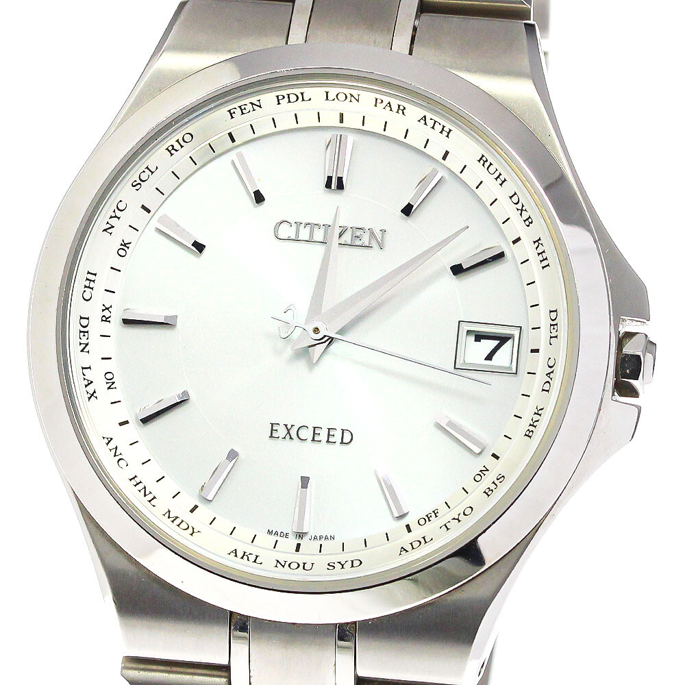 Citizen CB1030-51A Exceed Solar Radio Men's Watch - Warranty, Box Included, Used