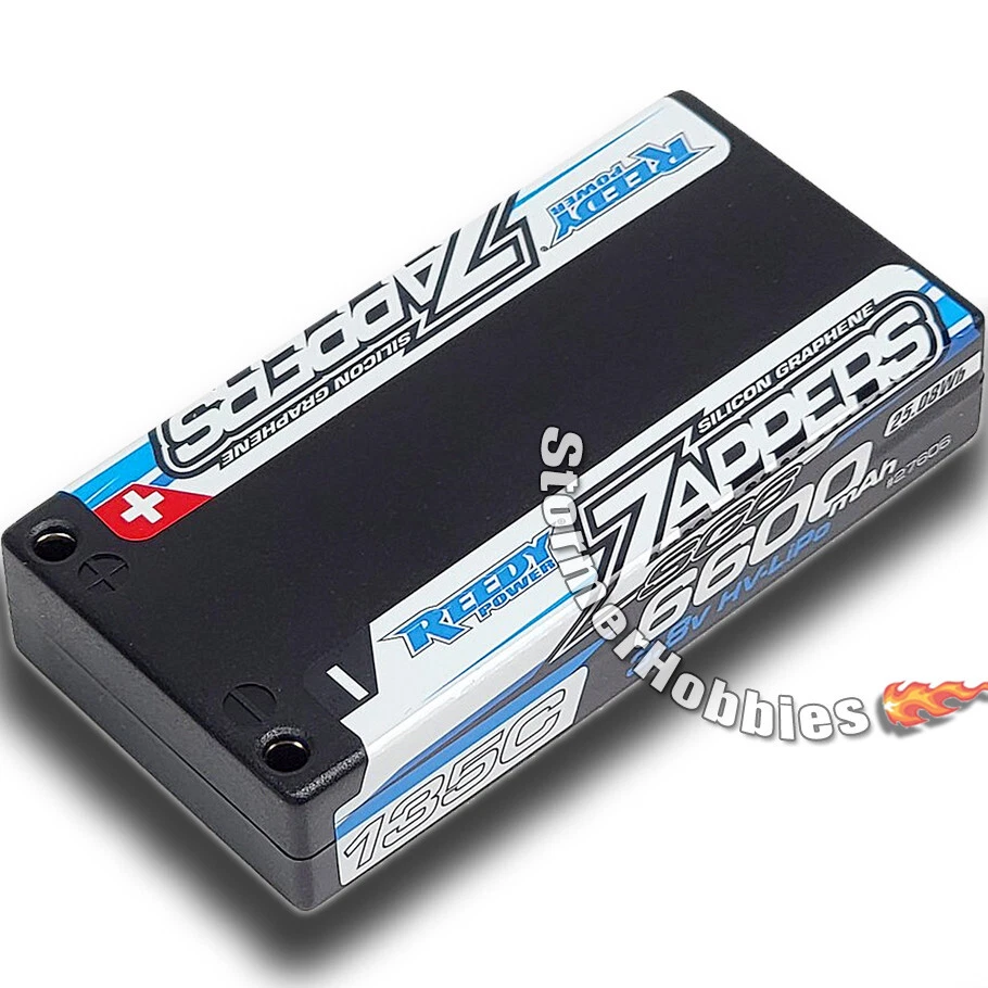-OFERTA- Batería Reedy Power ZAPPERS SG6 6600mAh 135C 3.8V Lipo 1S ASC27606 Foto 2 de 2