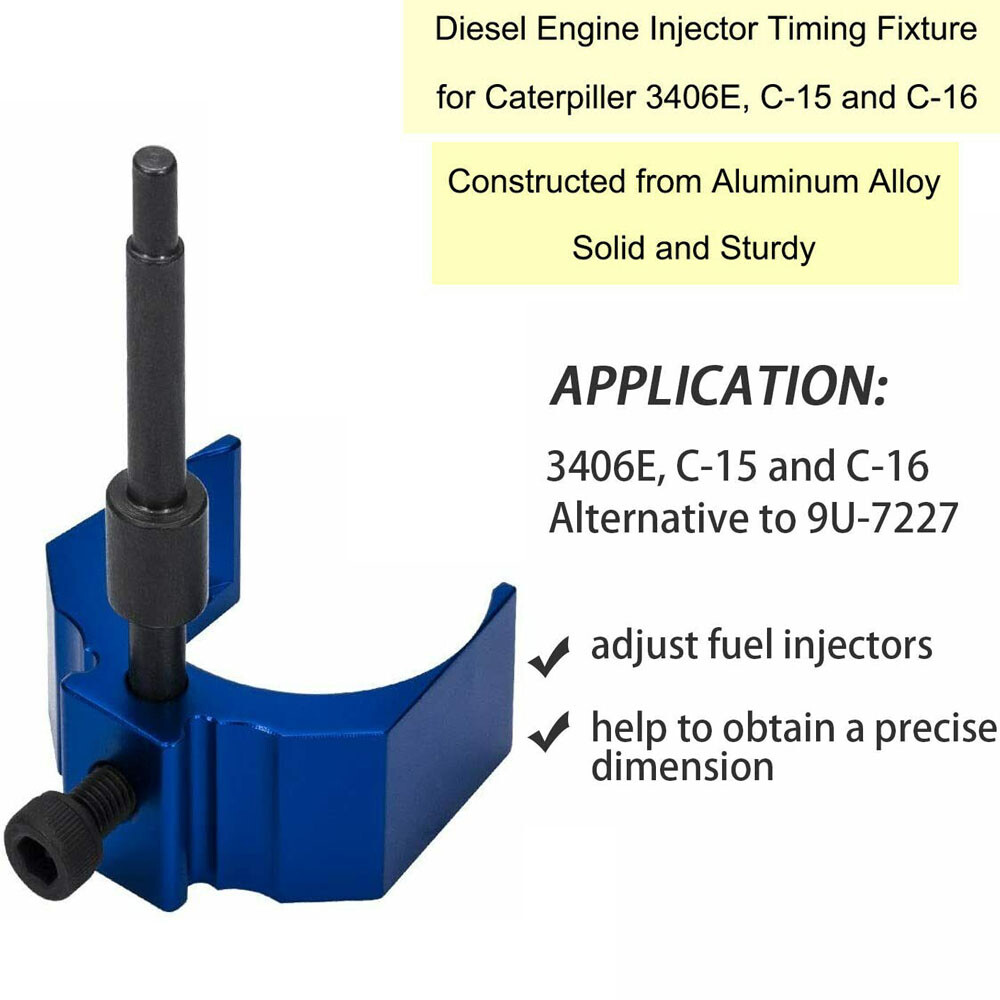 Injector Height Adjustment Gauge Tool 9U7227 Blue for CAT 3406E C15