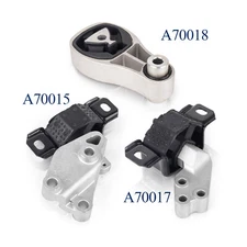 3PC Engine Motor & Transmission Mount for 2008-2015 Smart Fortwo l3 1.0L