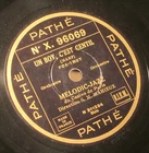 Eurojazz 78 RPM Melodic-Jazz Casino Paris Un Boy c'est Gentil  PATHE 96069