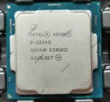 Intel Xeon E-2224G SRFAW 3.5-4.7GHz 4C/4T Coffee Lake 71W LGA1151 CPU processor