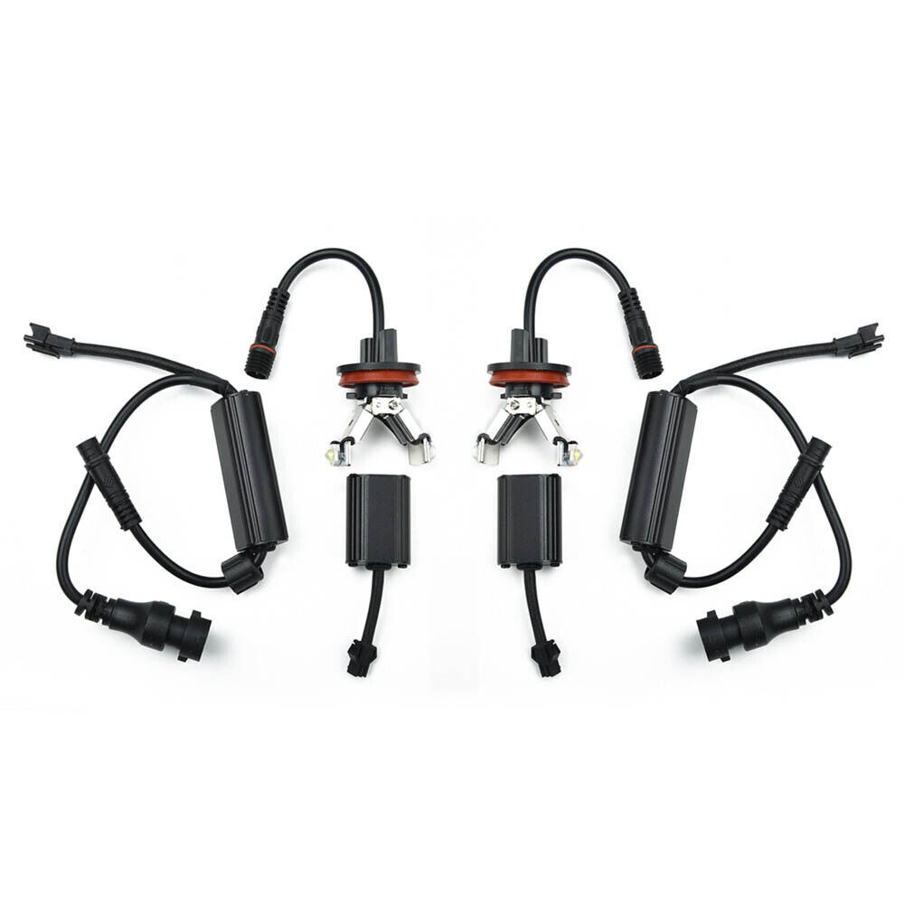 H8 #63217760782 LED Angel Eyes Standlicht Für BMW E82 E90 E91 E92 