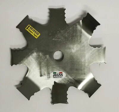 DISCO MACINONE DENTATO REVERSE DOUBLE FACE ORIGINALE JOANS DISCO DECESPUGLIATORE