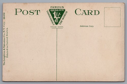 Postal antigua c 1910 Clifton Forge, Virginia Jackson River Swinging Bridge - Imagen 2 de 2