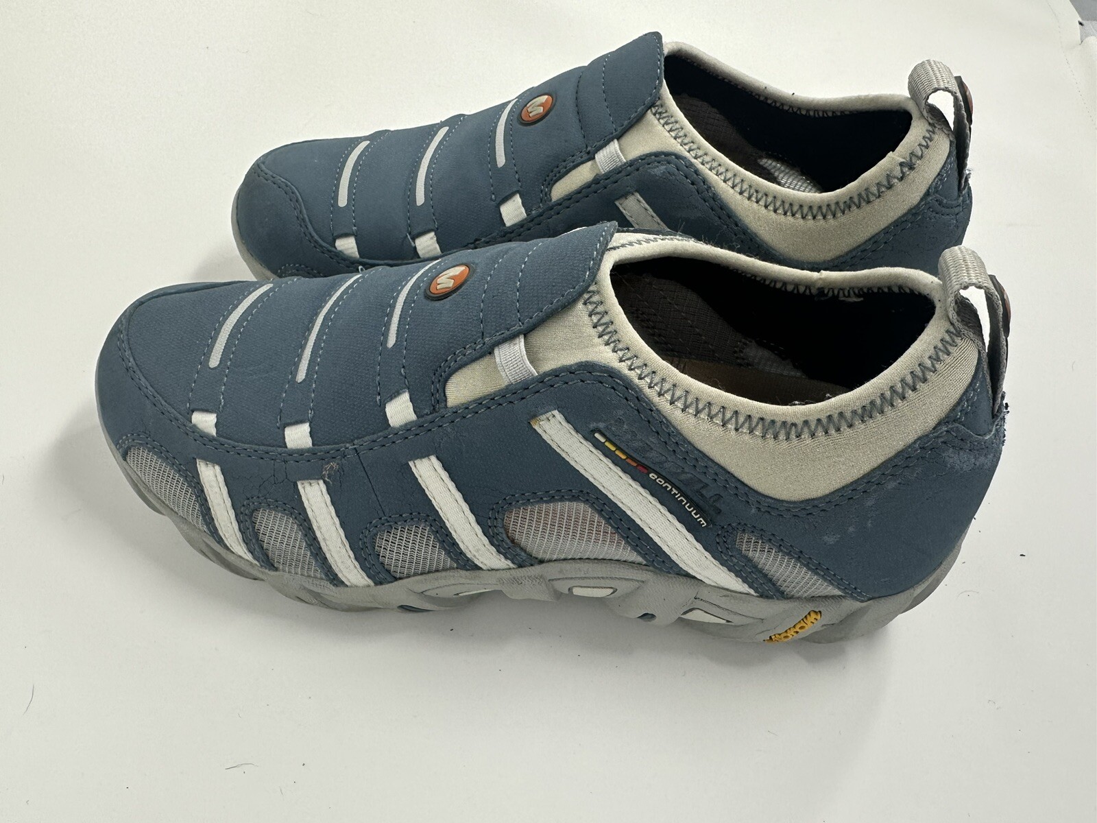 Mocassini slip on Merrell Continuum Vibram WaterPro donna taglia 7 blu