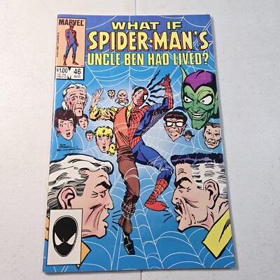 Marvel Comics What If... Spider-Man's Uncle Ben Had Lived #46 (VF/NM 9.0) 1984
