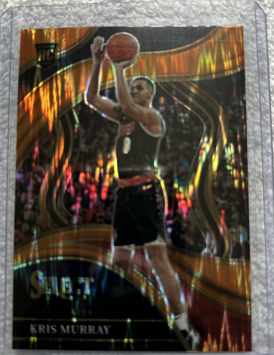 Kris Murray 2023-24 Panini Select Courtside RC #277 Orange Flash Prizm