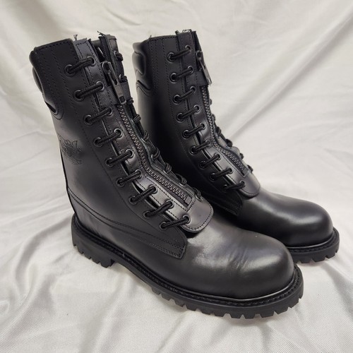 All AmericanBoot antincendio strutturale in pelle nera da uomo 8,5