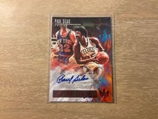 2018-19 Panini Court Kings Paul Silas Ruby High Court Signatures 60/99 SP Auto