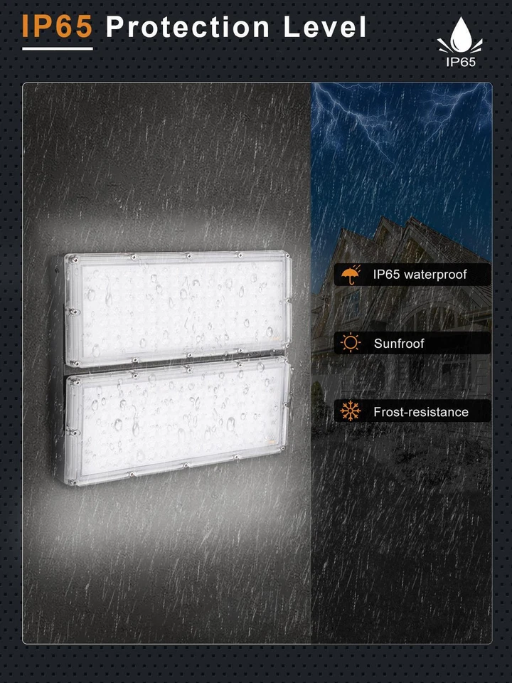 Foco de inundación LED 100W 200W 300W 400W Foco de inundación exterior Lámpara de pared - Imagen 4 de 4