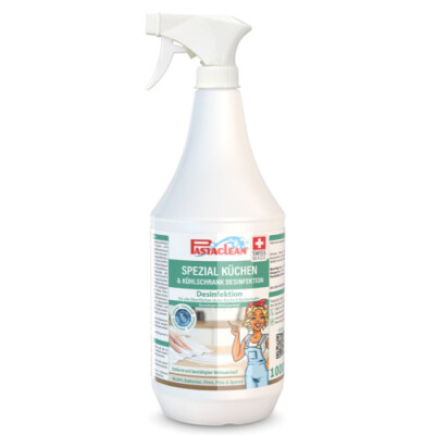 Pastaclean  Spezial Küchen Desinfektion 1 Liter - Mit bestätigter Wirksamkeit