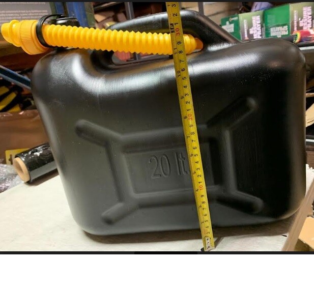20L Litre Jerry Can Water Storage Container Can/Spout UPVC multipurpose