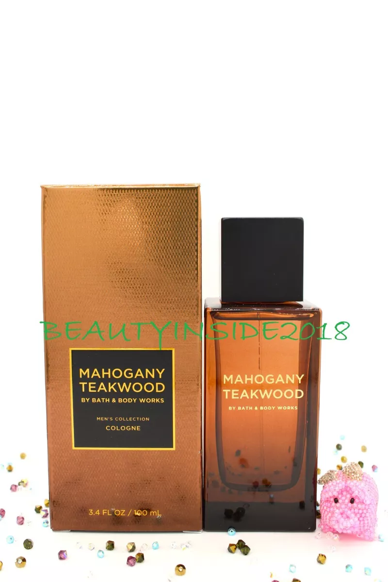 BATH & BODY WORKS ~ MAHOGANY TEAKWOOD COLOGNE ~ 3.4 OZ