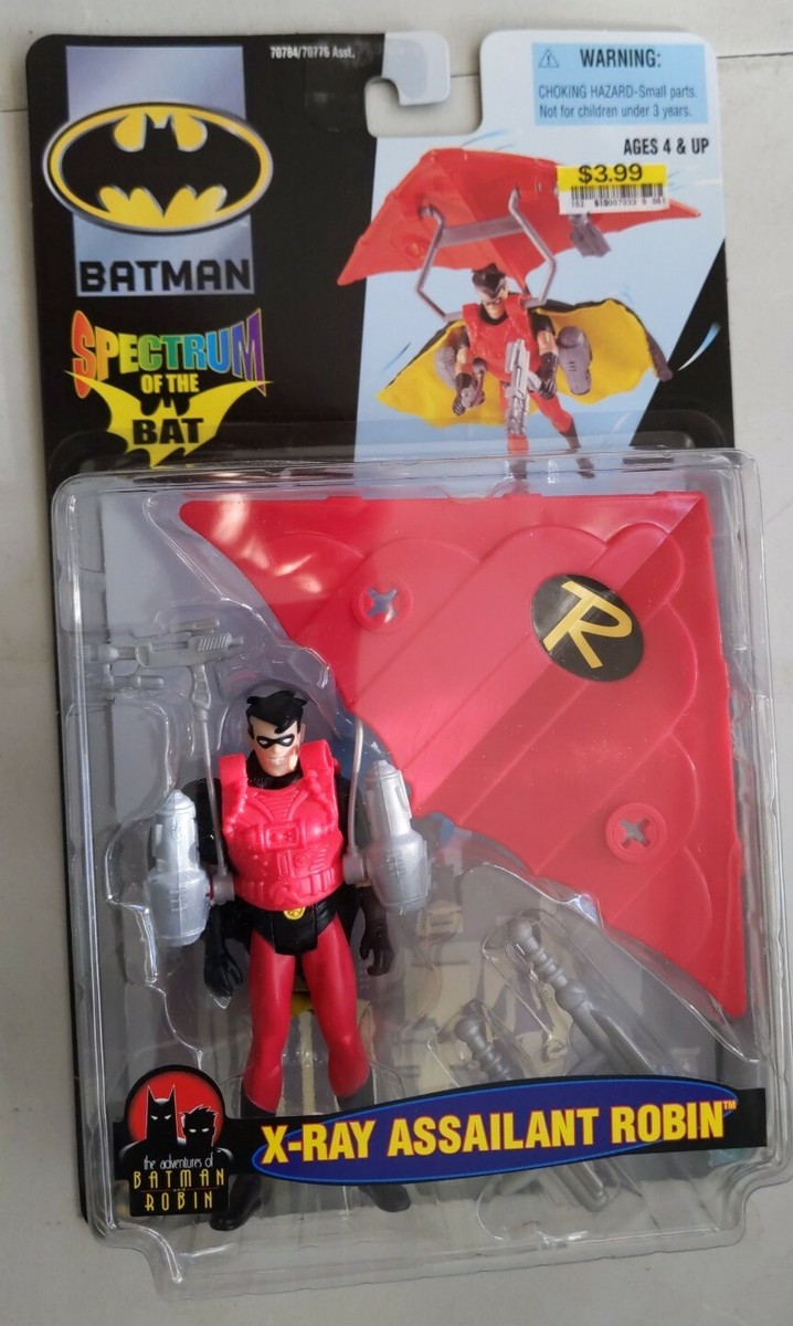 2000 Hasbro Spectrum of The Bat Batman & X Ray Assailant