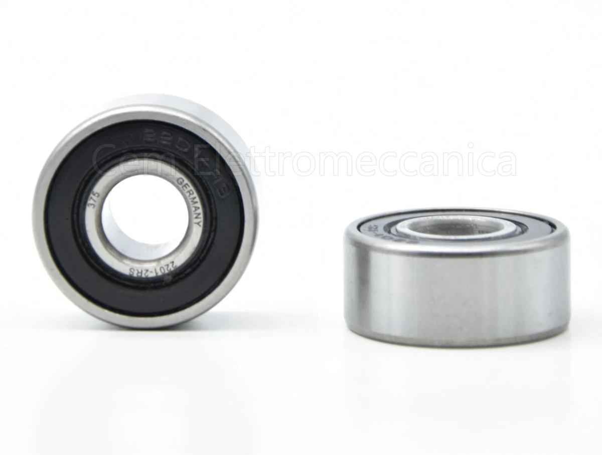 2X 28,6 Mm X 12,7 Mm Cuscinetto A Sfera Della Ruota Del - Foto 11