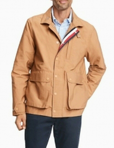 Tommy Hilfiger Mens Safari Jacket Camel 