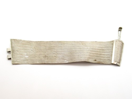 MEGA DESIGNER Armband 925 Silber Edel Chic Vintage Silver 80s COOL Bracelet BIG - Picture 3 of 6