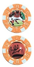 WILLIE ANDERSON - CINCINNATI BENGALS FOOTBALL LEGEND - *SIGNED* POKER CHIP COIN