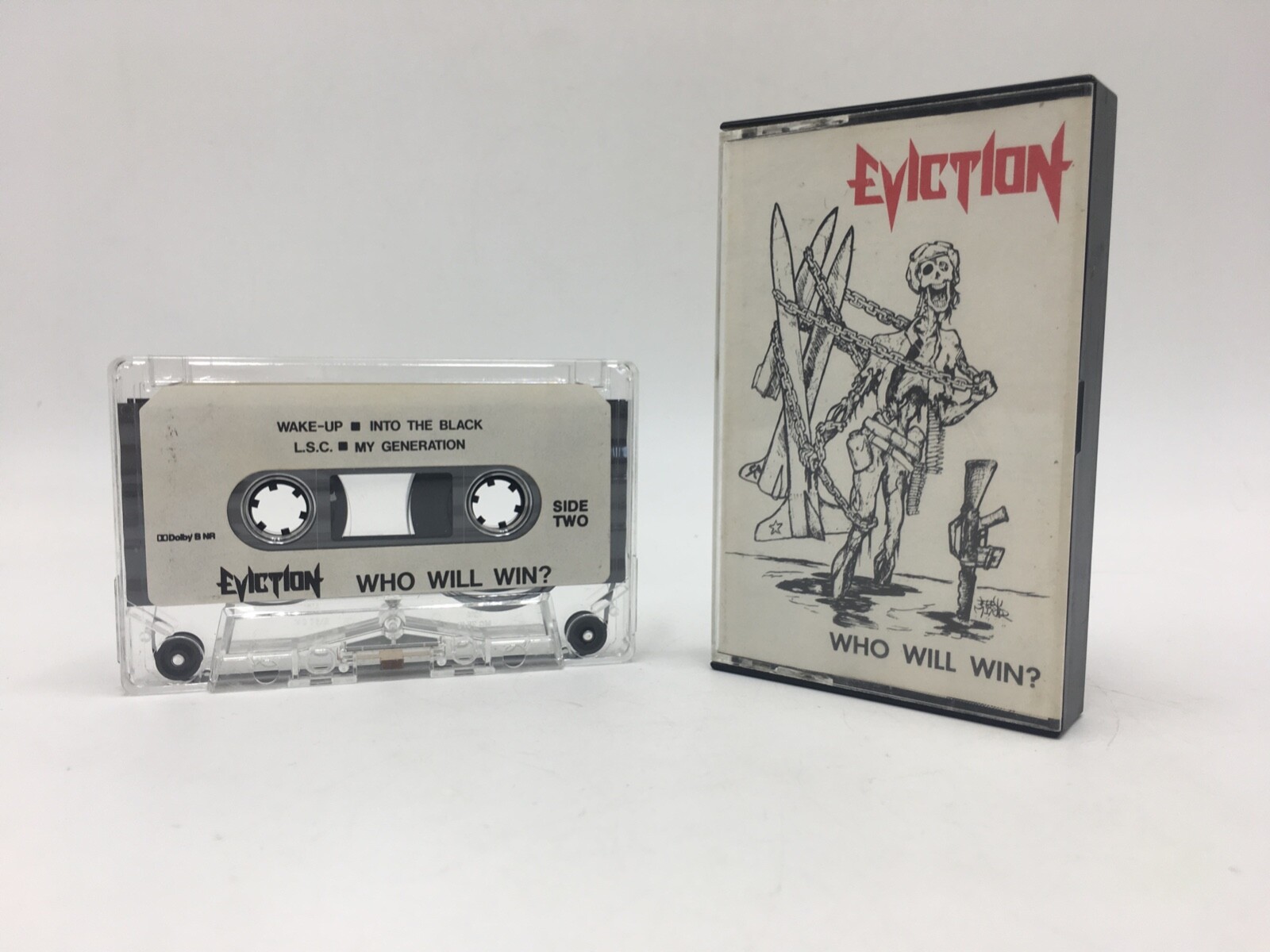 EVICTION Who Will Win? Cassette Tape (1988) - Thrash Metal