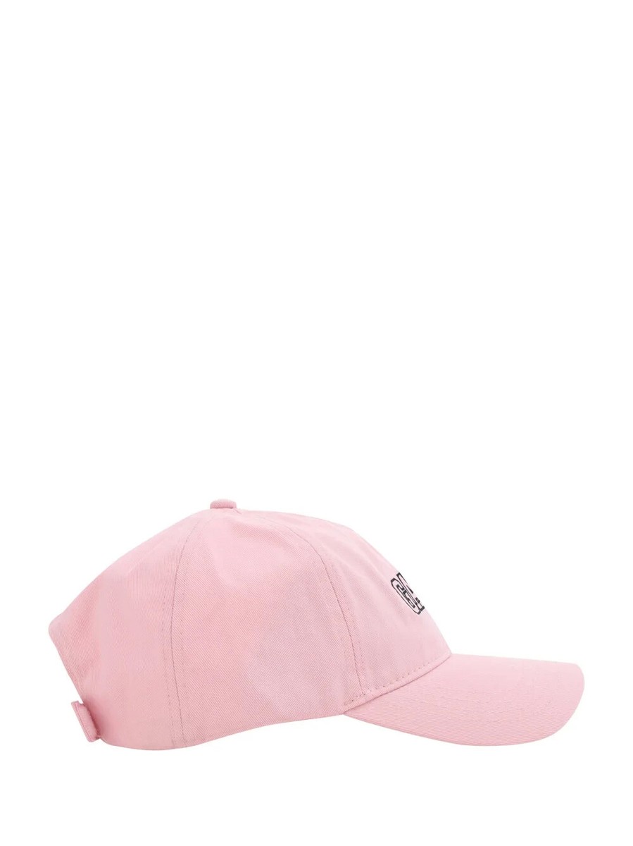 『GANNI』ガニー Cap Hat\tA6564 A6565 GANNI Baseball Cap With Logo Embroidery HAT NWT | eBay