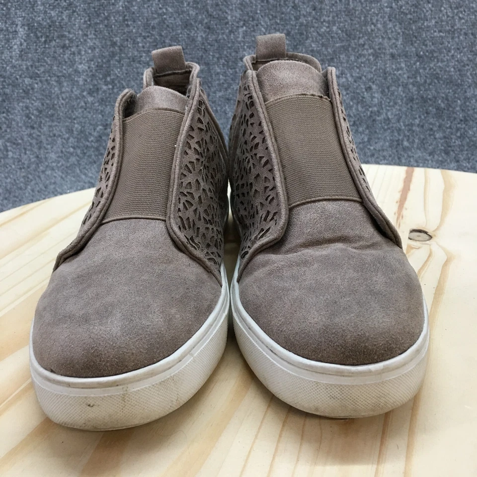 Zapatilla deportiva Yellow Box para mujer 9 marrón Maritza baja sin cordones informal cómoda cuero Foto 4 de 4