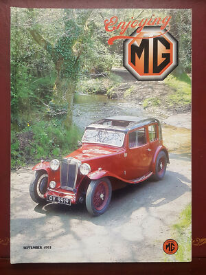 Enjoying MG Magazine September 1993 - B7911