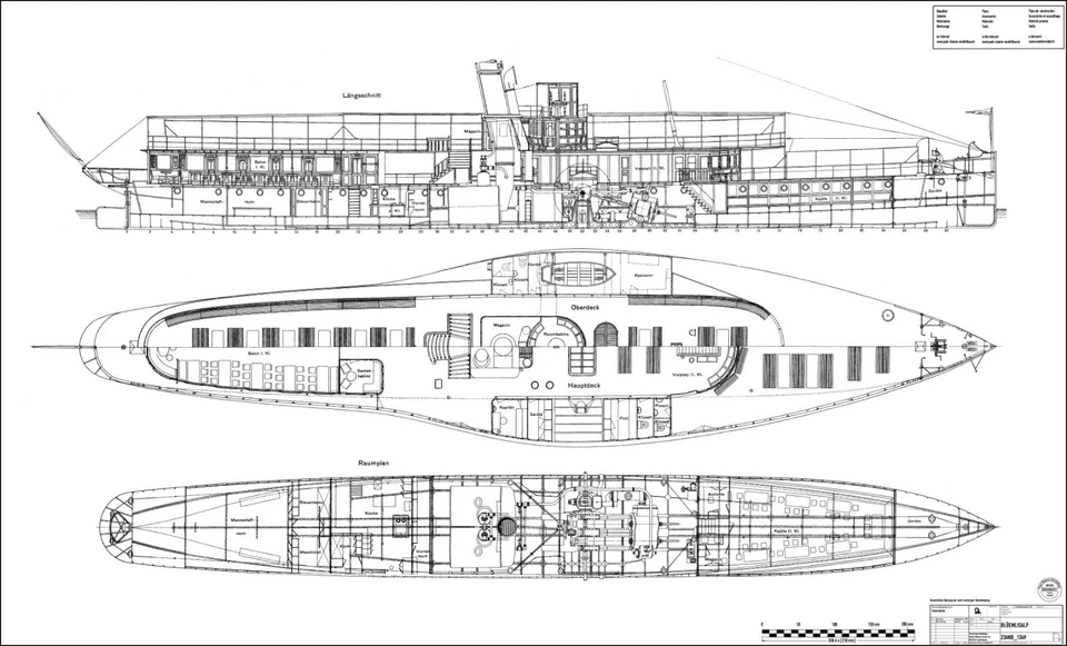 BLÜEMLISALP. Vaporizzatore a ruote Thunersee. Piano modellismo - Immagine 2 di 3