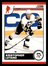 2010-11 Score Glossy #392 Kristopher Letang Pittsburgh Penguins