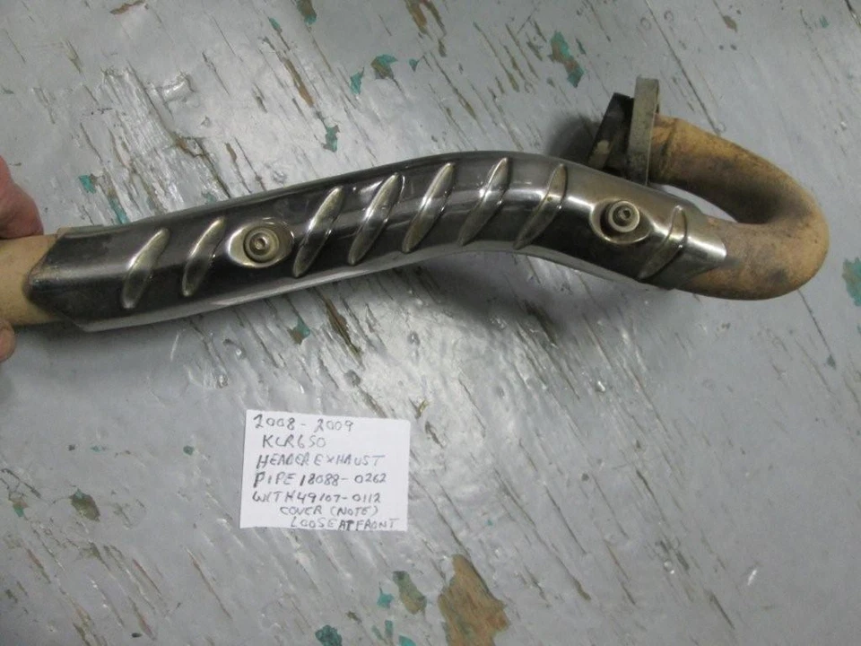 Tubo de cabezal Kawasaki KLR650, 18088-0262 Foto 4 de 4