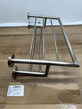 ICO Bath V63734 Summit 21-11/16" Double Towel Shelf, Brushed Nickel *READ*