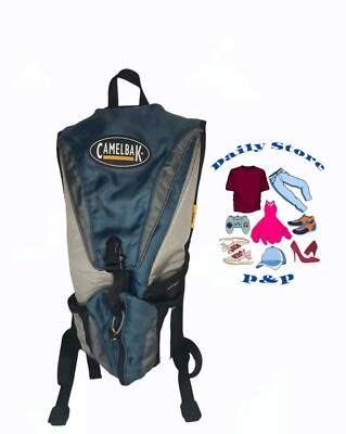 CAMELBAK Backpack Black/Grey/Teal With No Hydration Bladder Pre-Owned Great Cond