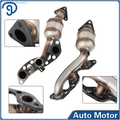 Juego convertidor catalítico colector D/S y P/S para Nissan Frontier 2002-2004 3,3 L - Imagen 2 de 10