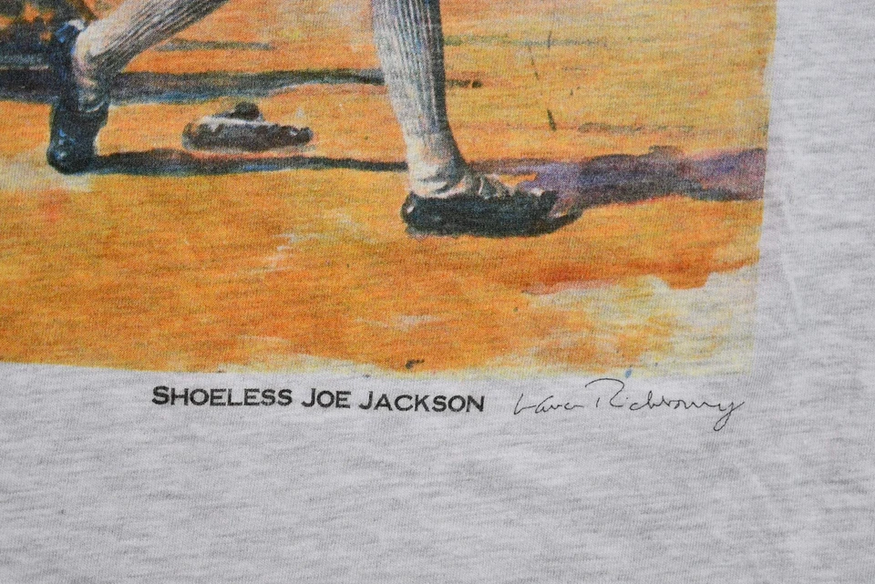 Винтажная футболка 1992 Shoeless Joe Jackson с графикой - Изображение 3 из 4