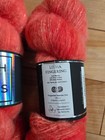 Witchfire Fiber Hand Dyed Yarn, Fingering, 2 Skeins NEW Suri Cotton Merino — photo 6