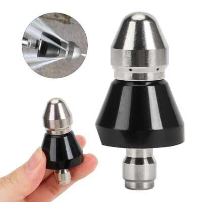 #ad High Pressure 1 4 #x27;#x27; Washer Drain Sewer Cleaning Pipe Spray Nozzle Parts Cleaner $8.63