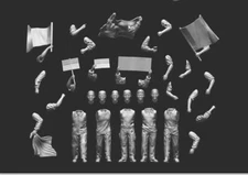 Miska Miniatures Ultra Modern African Civilians Multi Part Kit 20mm 28mm 35mm 54