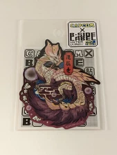 Monster Hunter B-Side Label Sticker Mizutsune Ukiyo-e Waterproof US SELLER