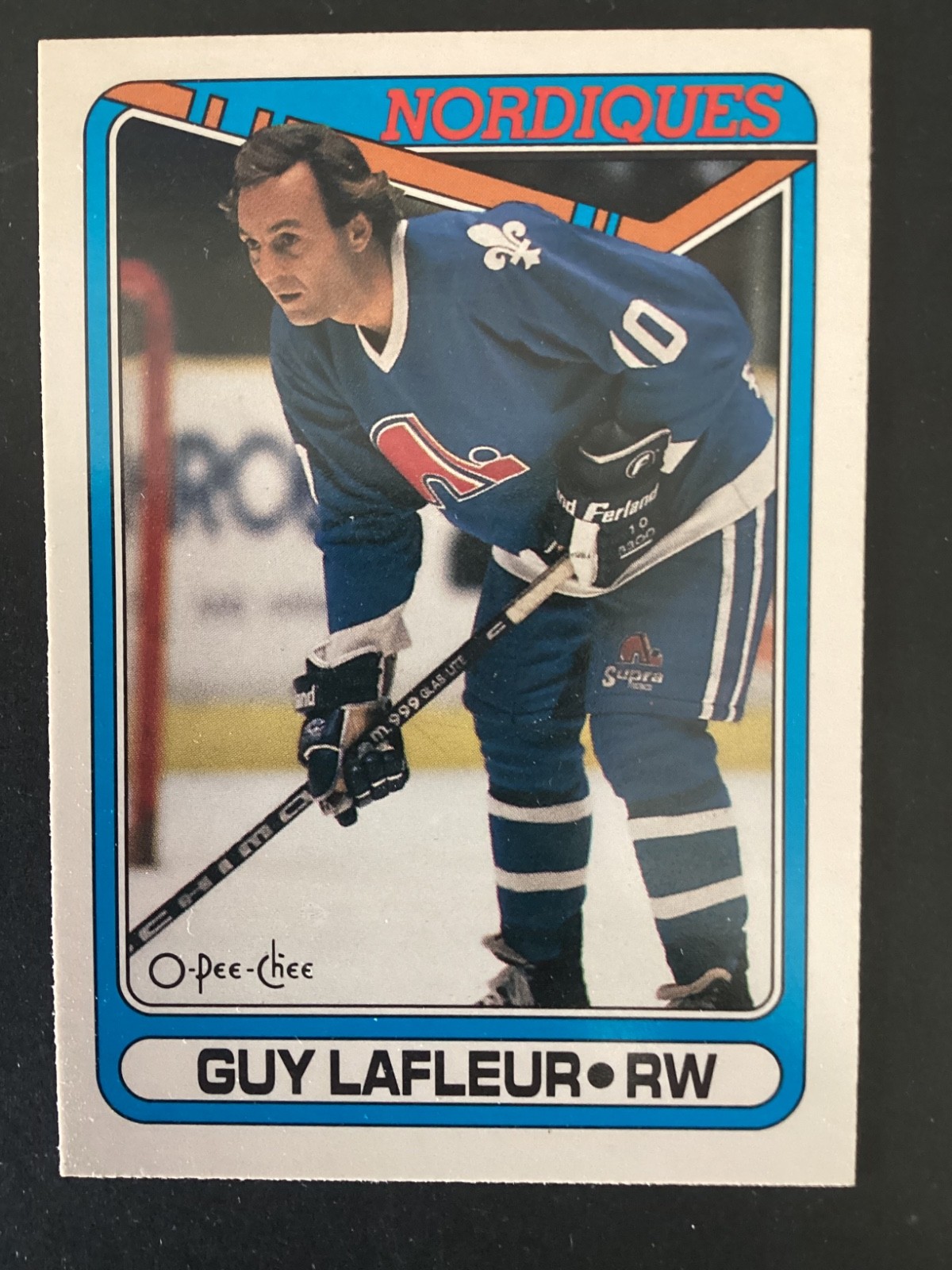 1990-91 O-Pee-Chee Guy Lafleur #142 - Quebec Nordiques