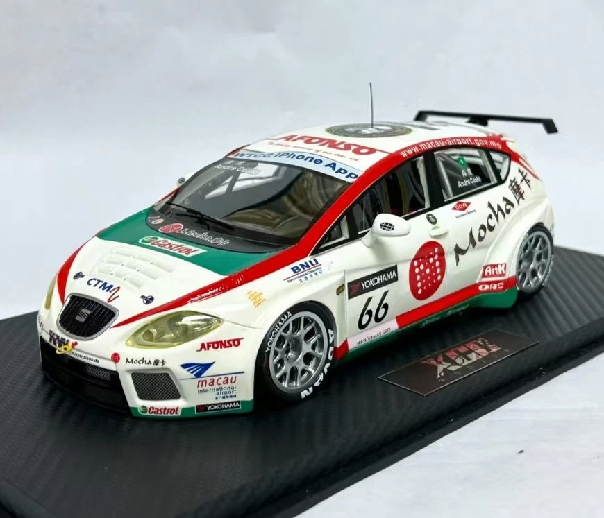 1/18 SEAT Leon 2010 WTCC Macau 66# Resin model Limited edition - Image 2 of 4