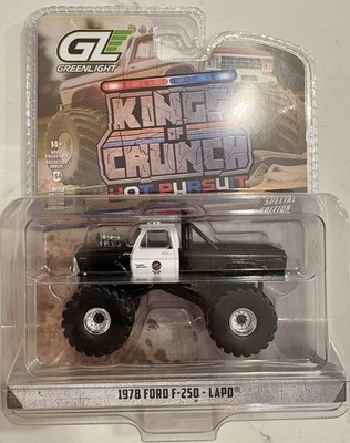 Greenlight Kings Of Crunch Hot Pursuit 1978 FORD F-250 LAPD New 2026 Release