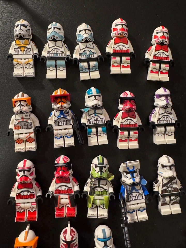 LEGO STAR WARS CLONE TROOPER LOTE 25 CLONES LEGO PERSONALIZADOS - Imagem 3 de 4