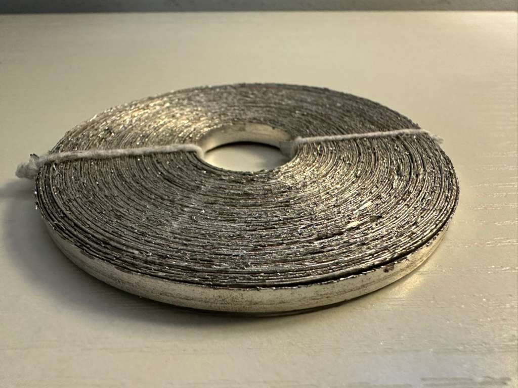 Magnesium Ribbon 99.95% Purity Lab Chemicals 25g Packet Pack Of 2 LIBERTY USA