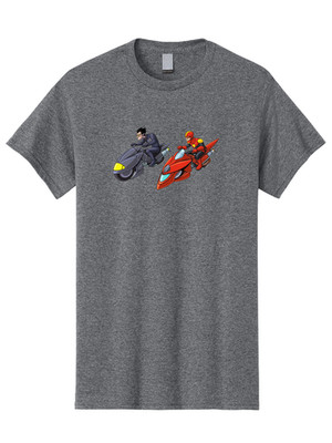 Motorcyclists-Racing Mens Graphic Tee, 100% Cotton, Casual Summer Wear