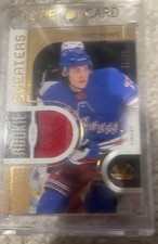 2024/25 Upper Deck SP Game Used Rookie Sweaters 49/49 Matt Rempe NY Rangers