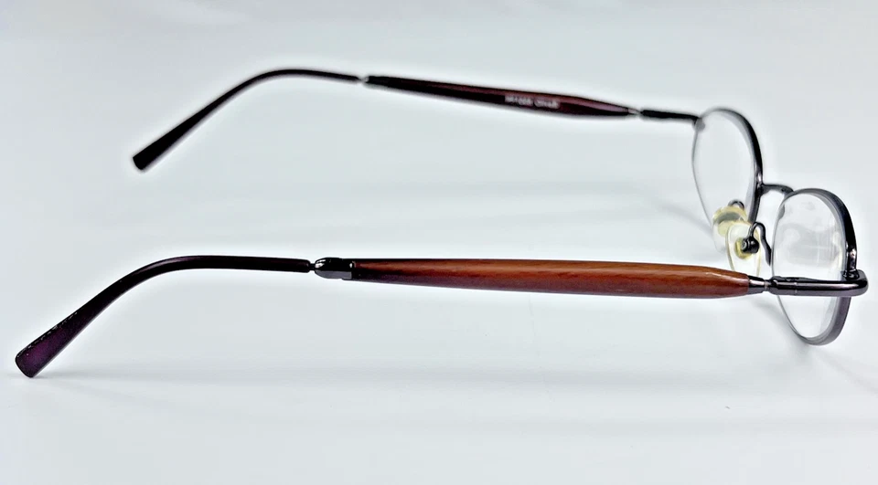 Monturas rectangulares para gafas Foster Grant PF1008 borde completo marrón negro solamente Foto 3 de 4