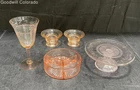 5pc Pink Glass Bundle